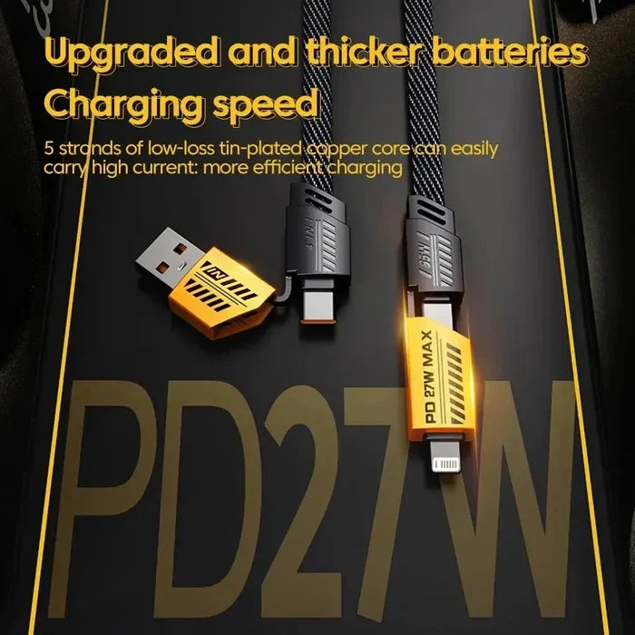 PD 4-in-1 Data Cable