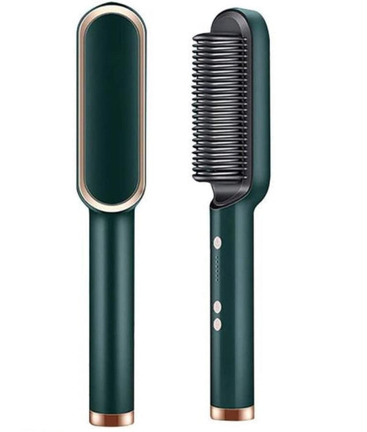 Hair Straightener Comb Brush